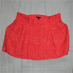 GAP Printed Mini-Skirt - Red Polka Dots